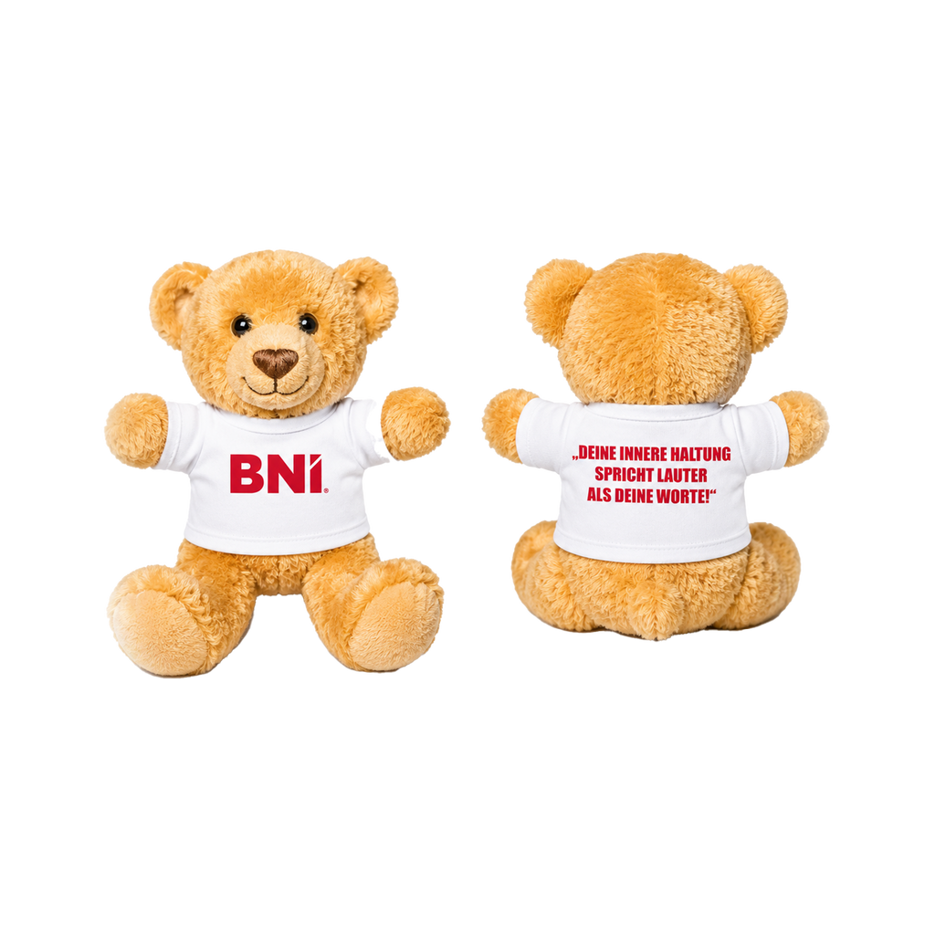 Teddybär mit Werbeanbringung