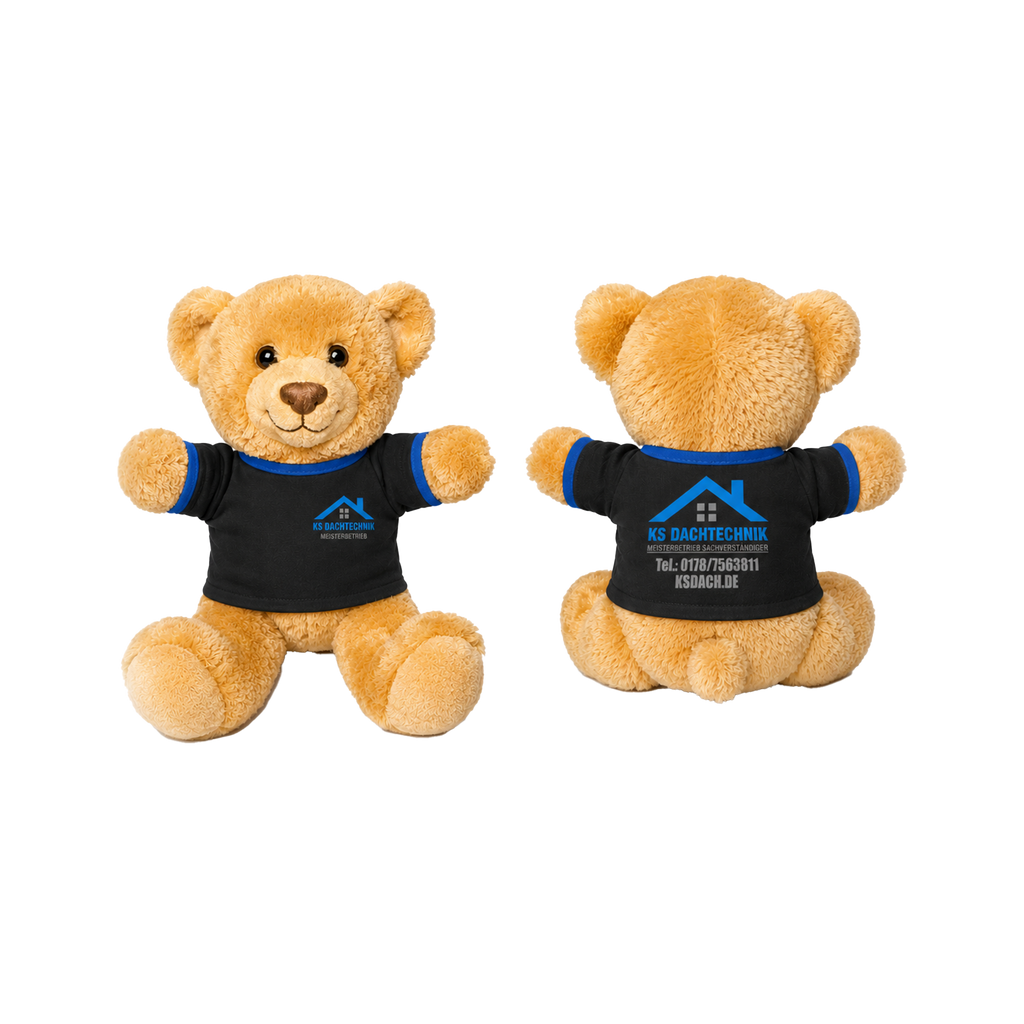 Teddybär mit Werbeanbringung